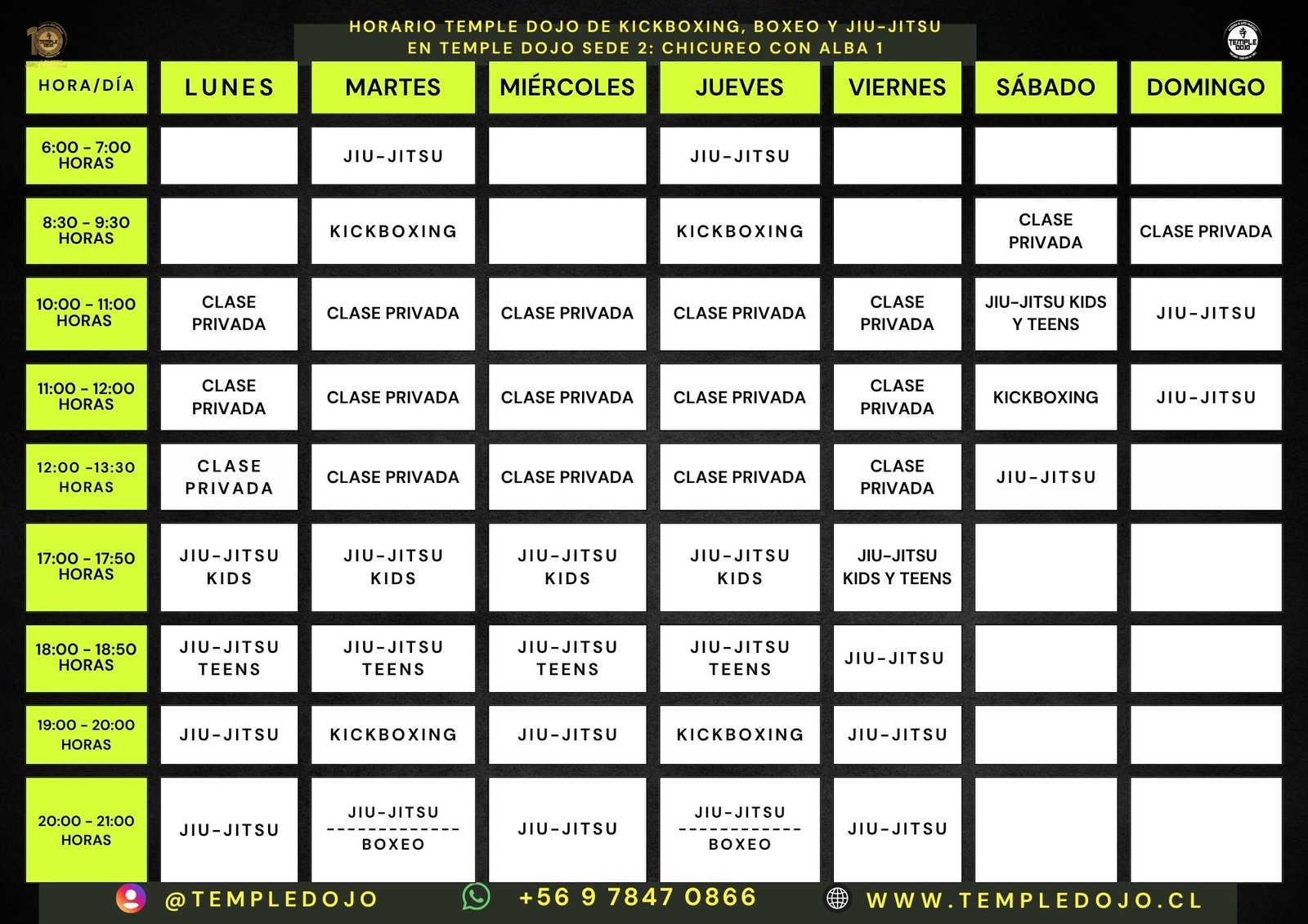 artes marciales en colina y chicureo